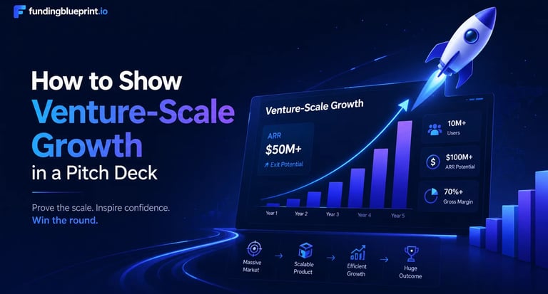 How to Show Venture-Scale Growth in a Pitch Deck