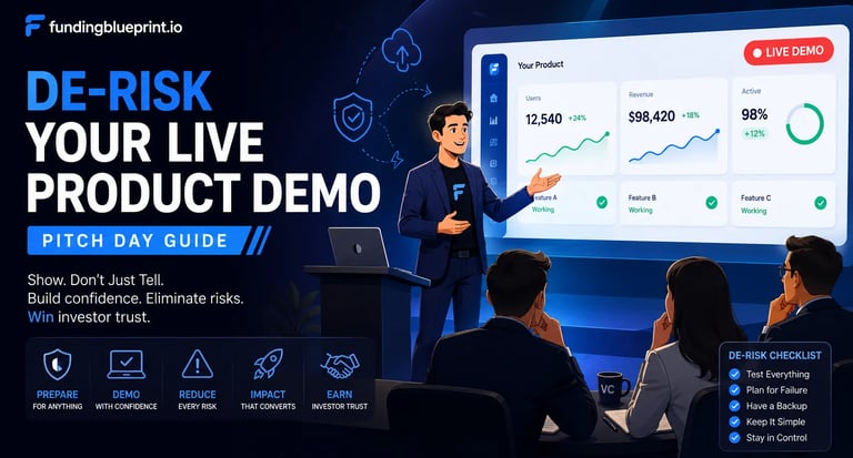 De-Risk Your Live Product Demo Pitch Day Guide