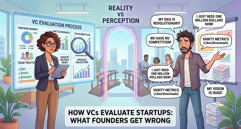 How VCs Evaluate Startups: What Founders Get Wrong
