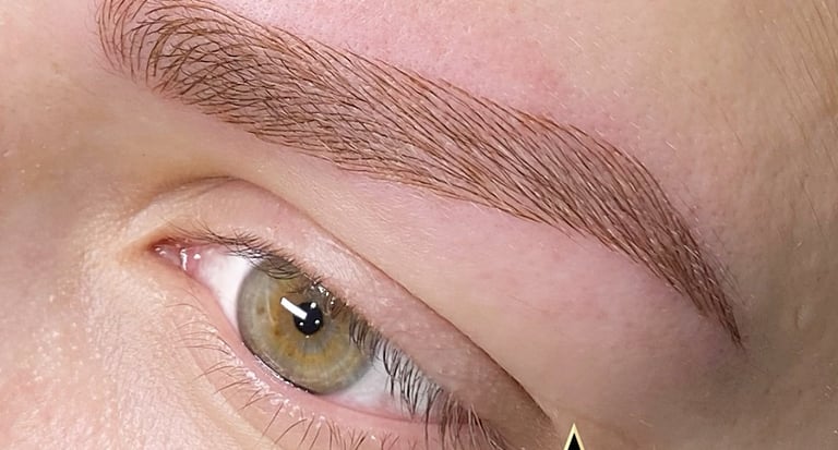 Retouche microblading par Medi Kiss Dermaclinic Bruxelles