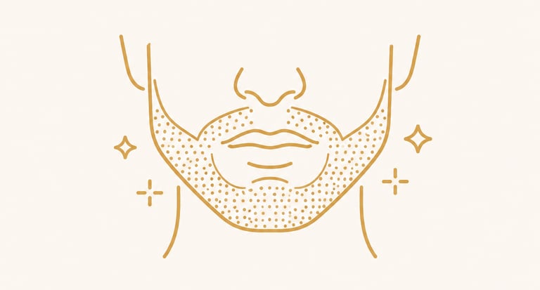 service micropigmentation de la barbe chez Medi Kiss Dermaclinic à Bruxelles