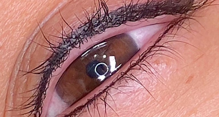 Retouche eyeliner permanent Medi Kiss Dermaclinic Bruxelles