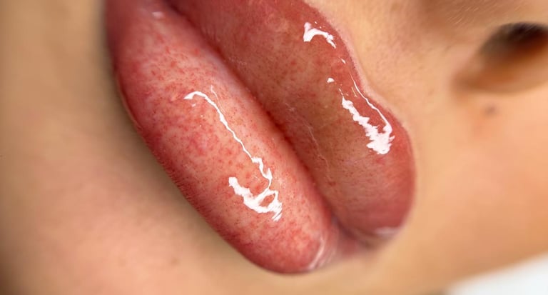 Retouche pigmentation lèvres par Medi Kiss Dermaclinic à Bruxelles