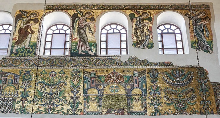 Mosaic in the Church of the Nativity
