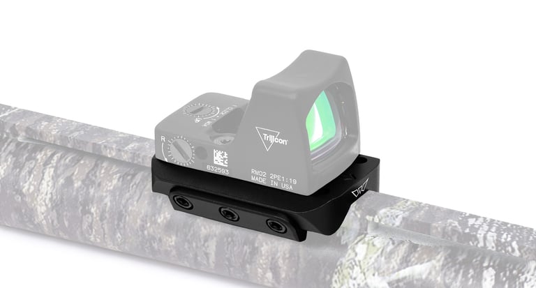 Montage Reddot auf Flintenrippe