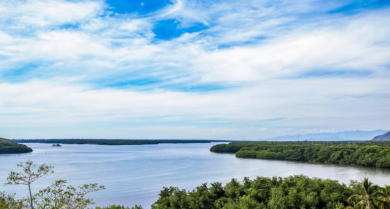 Laguna de Cuyutlán, Manzanillo México.