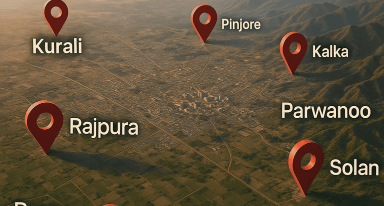 kurali rajpura banur lalru kalka parwanoo location pin on map