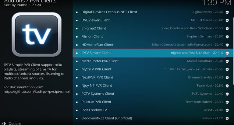 iptv simple client