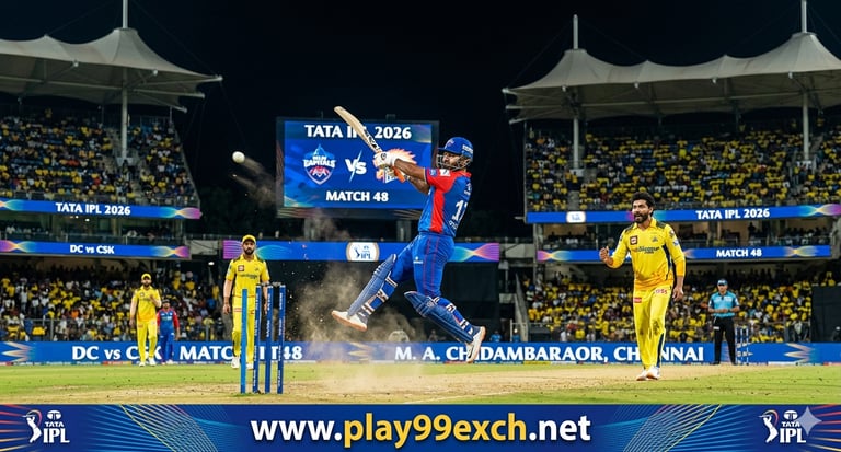 play99exch DC VS CSK