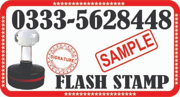Rubber Stamp Maker in G9, Rubber Stamp maker in Islamabad, Rubber stamp maker in Rawalpindi