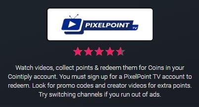 PixelPoint.tv on Cointiply