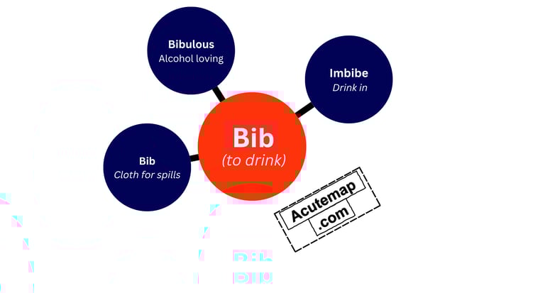 Bibo root word for ssc upsc chart in hindi