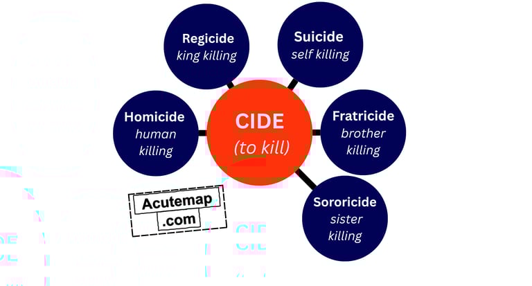 Word Power Root word Cide vocbulary For SSC UPSC 