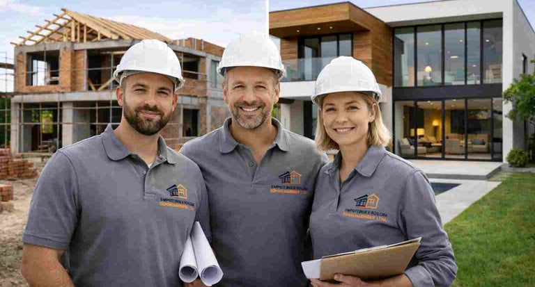 Logo da Empreiteira Bohnenberger especializada em construção e reformas