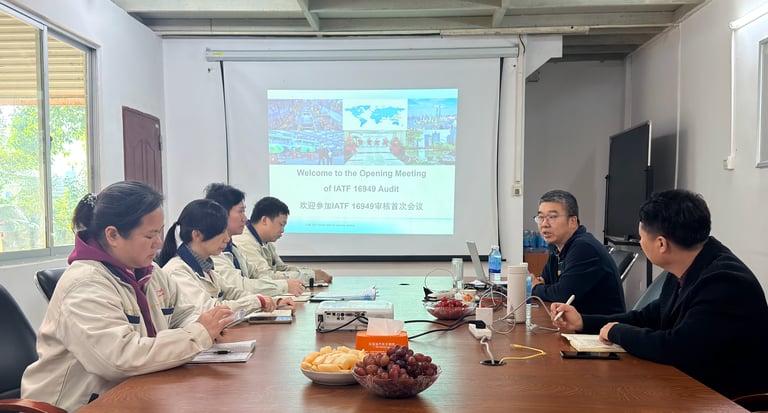 ORGL annual IATF 16949:2016 audit meeting - committed to automotive filtration quality standards