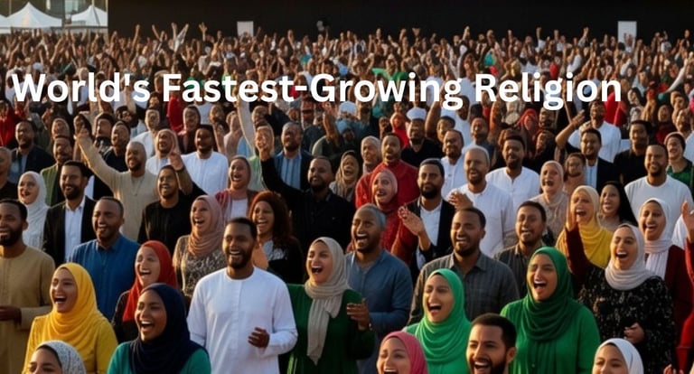 ما هو الدين رقم واحد الأسرع نموًا وانتشارًا في العالم؟