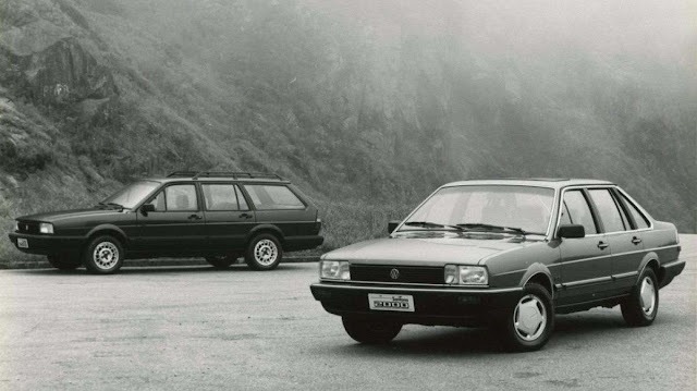 Volkswagen Santana e Santana Quantum, fotos de divulgação da Wolkswagen