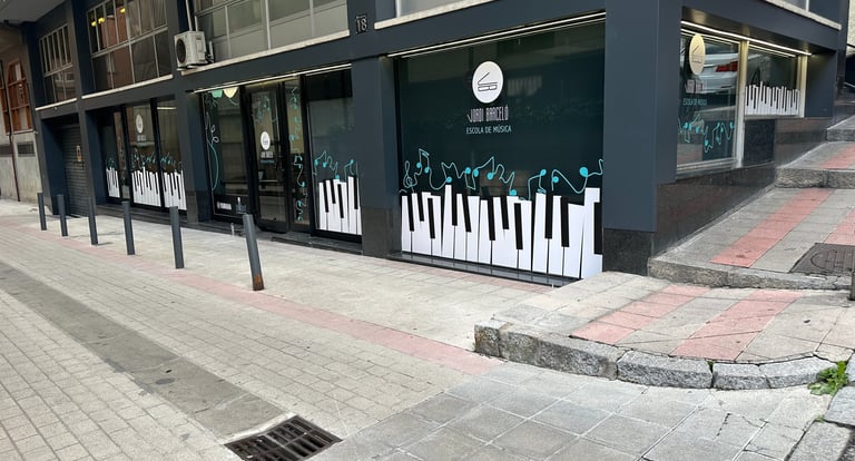 aparador de l'escola de música jordi barceló 