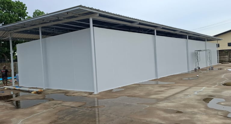 Proyek Cold Storage Chiller PT SAMPHARINDO RETROVIRAL INDONESIA by CV MUDACOOL INDONESIA