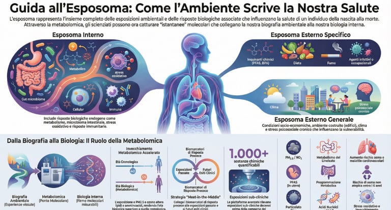 Guida all'Esposoma  Ruolo della Metabolomica