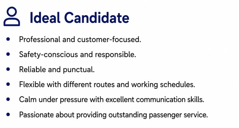 Bus Driver Jobs Netherlands – Ideal Candidate