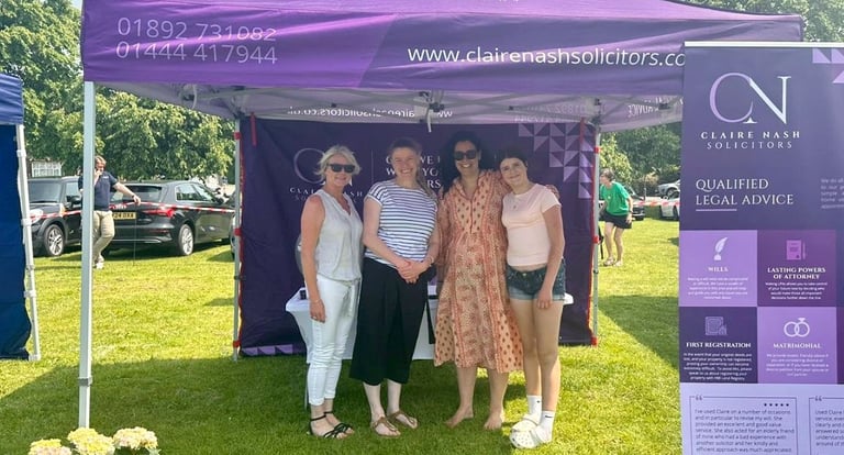 The team at Linfdield Village Day 2025