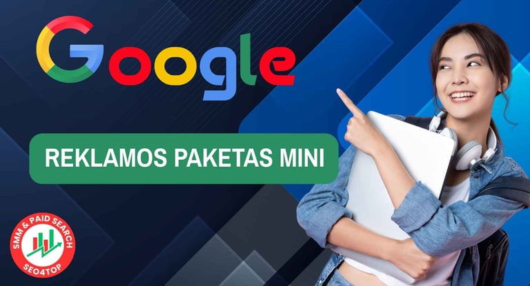 Google reklamos paketas MINI