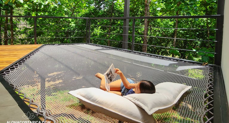 embrace of wildlife and nature in Casa Aloha Costa Rica