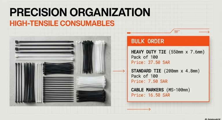 أربطة كابلات نايلون جملة الخرج (Wholesale nylon cable ties Al Kharj)