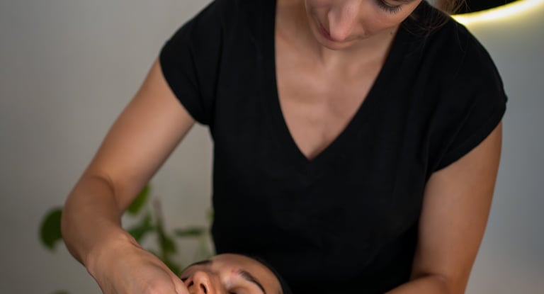 masaż anti-aging twarzy ciałodusza gabinet masażu kraków