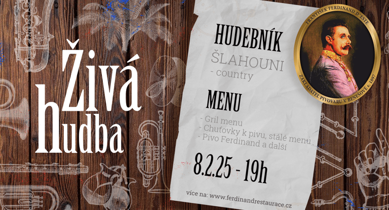 Pozvánka na živou hudbu