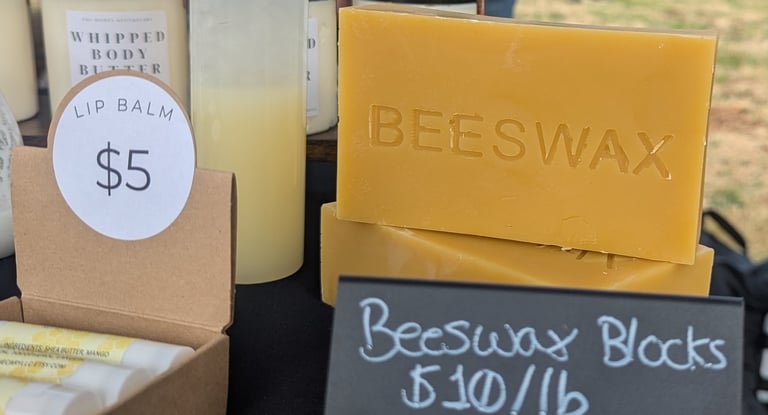 somebody's bees wax and lip balm