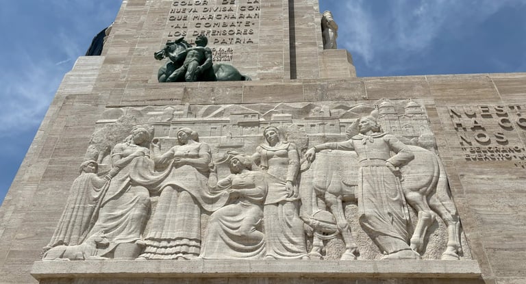Monumento a la Bandera restaurado por Almapiedra y protegido con nanotecnología Tecnan.
