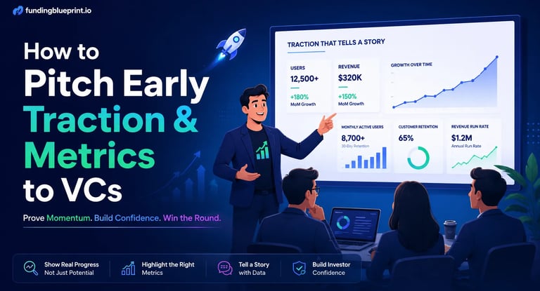 How to Pitch Early Traction & Metrics to VCs