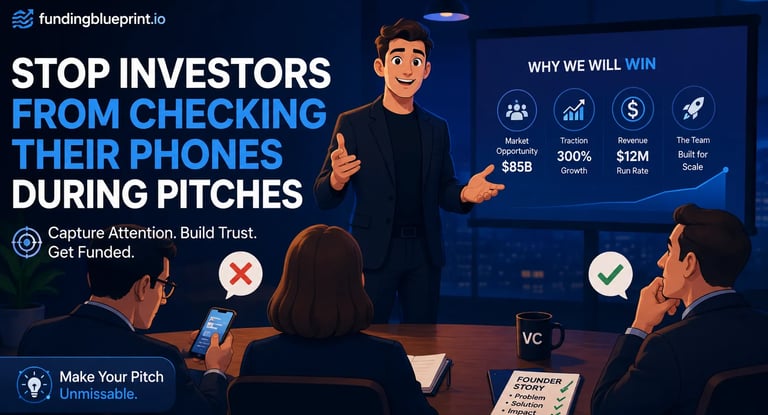 Stop Investors From Checking Their Phones During Pitches