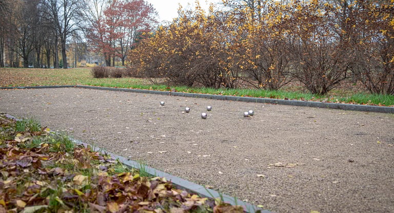 petankės aikštelė Alytuje, Jaunimo parke