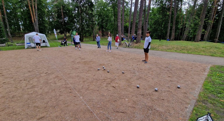 petankės aikštelė Dineikos parke, Druskininkuose