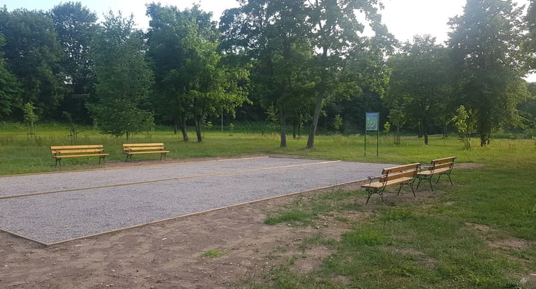 petankės aikštelė Jurbarke