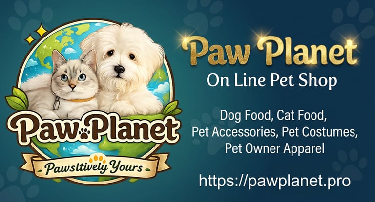 PawPlanet Online Store Business Card
