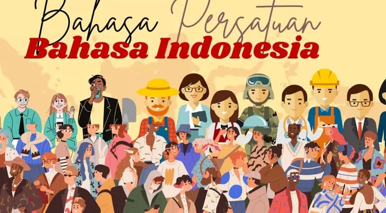 Bahasa Indonesia Illustration