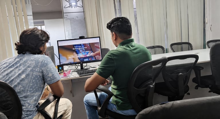 AI tools training for digital marketing students