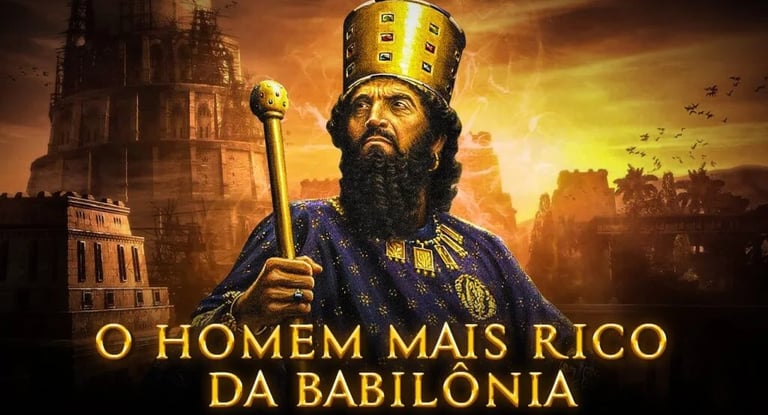 imagem de Arkad personagem principal do livro o homem mais rico da babilônia