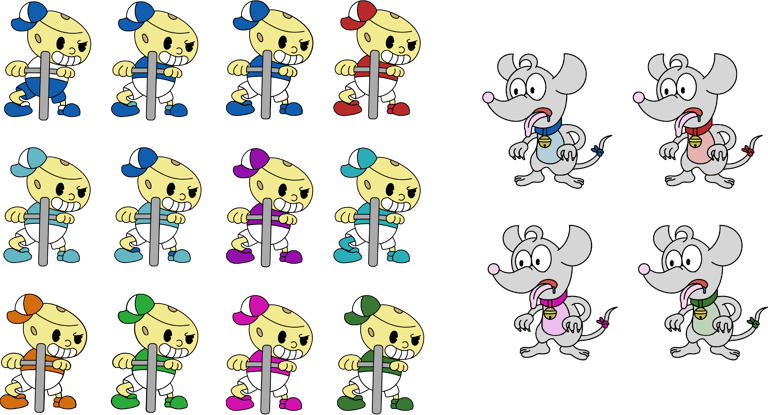 Cheese Chase Color Testing