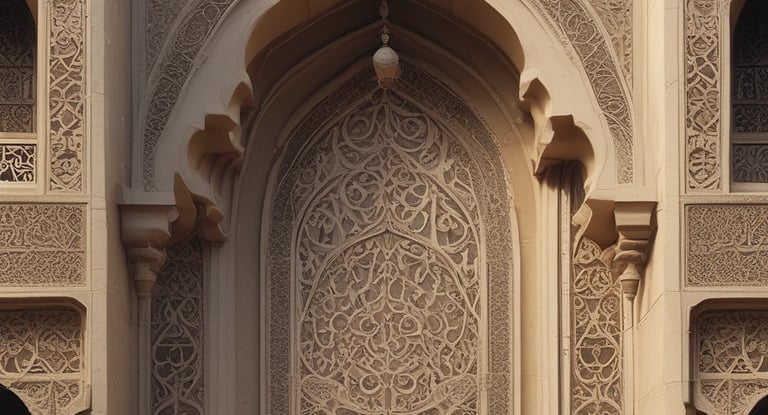 men kneeling and bowing inside building