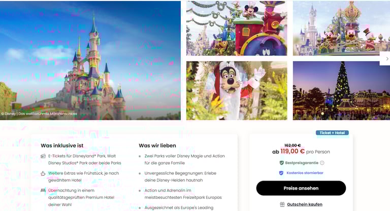 Travelcircus Disneyland Paris