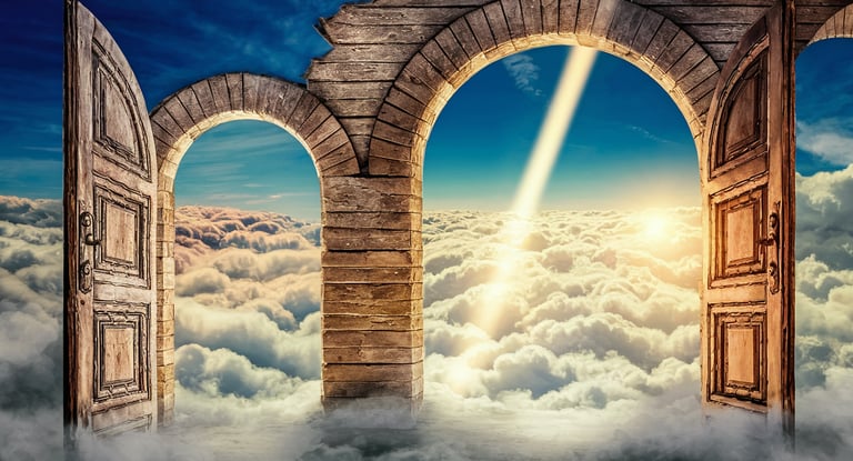 doorway in the heavenlies