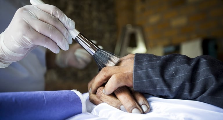 tanatoestética e preparação do corpo para funeral