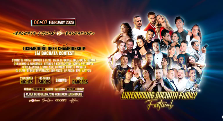 Festival Flyer Line Up Artists