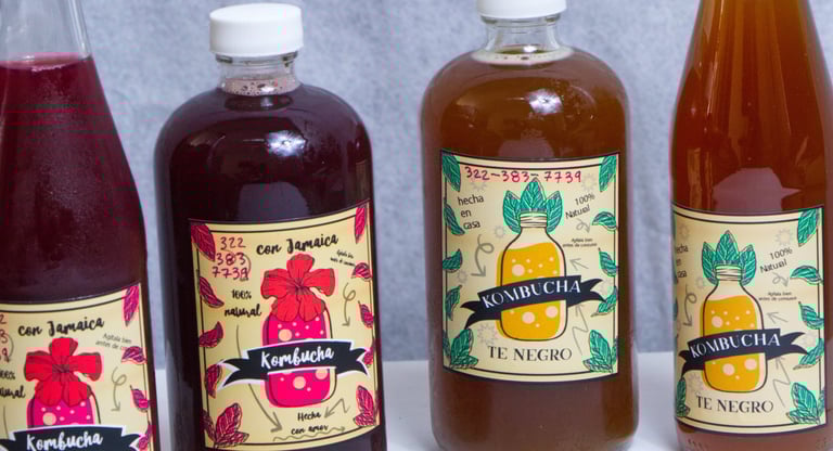 4 kombuchas