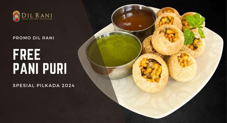 PANI PURI KHAS INDIA DI DIL RANI RESTAURANT